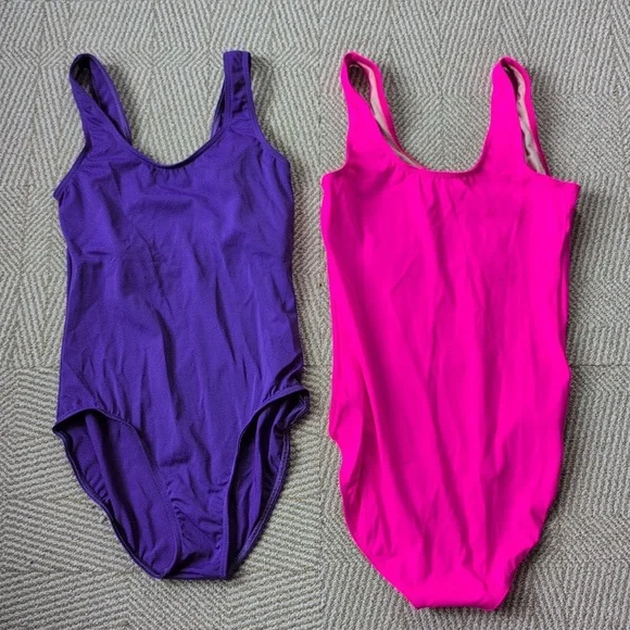 New Ballet Dancewear Leotard Skirt 6 Lot SA MA Weissman Capezio Revolution Gray - Picture 4 of 7